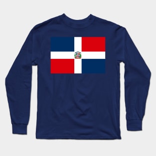 Dominican Republic Flag Long Sleeve T-Shirt